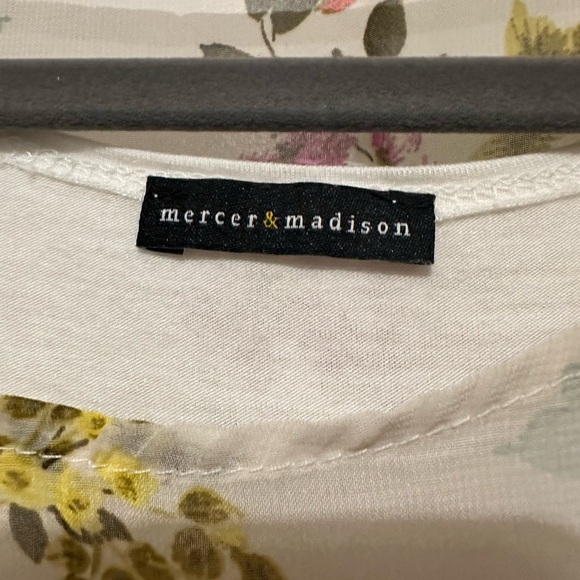 Floral Chiffon Blouse - Picture 3 of 4